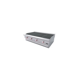Asador Radiante con plancha AG-4V-R