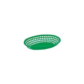 Canasta Canastilla Comida Rapida Verde 10.5" (26.67 cm) UPDATE BB107G POB-G