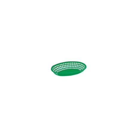 Canasta Canastilla Comida Rapida Verde 10.5" (26.67 cm) UPDATE BB107G POB-G