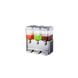 Enfriador de Aguas Frescas Seminuevo 3 Tanques Tipo Fuente (Spray) Migsa LYP-3X18