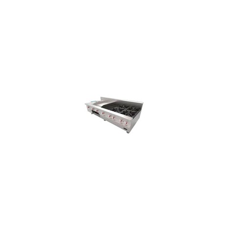 Estufa con 2 quemadores, freidor, plancha, asador y gratinador UNIVERSAL MD SLIM
