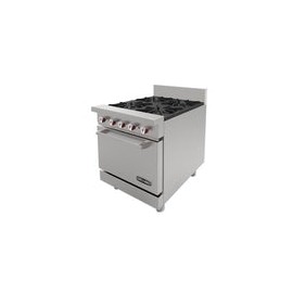 Estufa con 4 quemadores y horno CG-41
