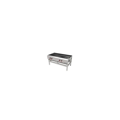 Estufon de Acero Inoxidable de 2 secciones EG-23