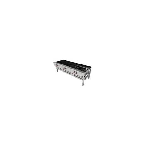 Estufon de Acero Inoxidable de 3 secciones EG-33