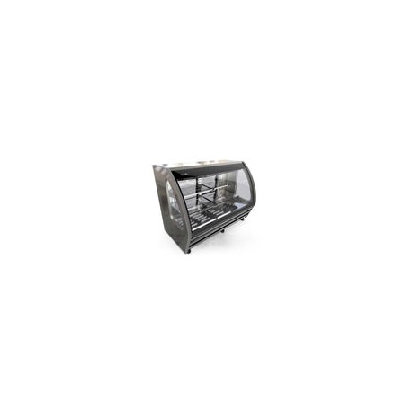 Imbera BHS150-I Vitrina Horizontal Exhibidora Cristal Curvo 2 Puertass. 153 cm. 340 Lt. /12 pies - 115 V INOX