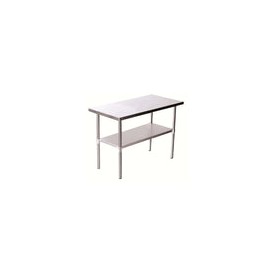 Imbera Protek 1024006 Mesa Acero Inoxidable 24 x 48 Con Entrepaño