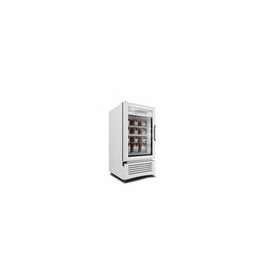 Imbera Vf04 1014904 Congelador Vertical 1 Puerta Cristal 4 Pies Luz Led 1/6 HP
