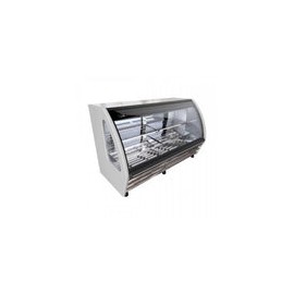 Imbera Vitrina Horizontal Exhibidora Cristal Curvo 2 Puertass.  183 cm. 510 Lt/18.01 pies - 115 V Bhs200C