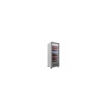 Imbera Vr12 1024229 Refrigerador Vertical 1 Puerta Cristal Luz Led 115V. 1/4 HP