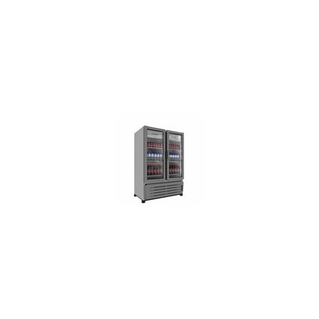Imbera Vr19 1023803 Refrigerador Vertical 2 Puertass Cristal Luz Led 115V. 1/4 HP