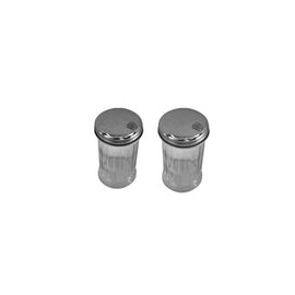 Isbw GLTWSJ012 Azucarero Tapa Flip Cristal Acero Inoxidable 12oz Paquete 2 Pz