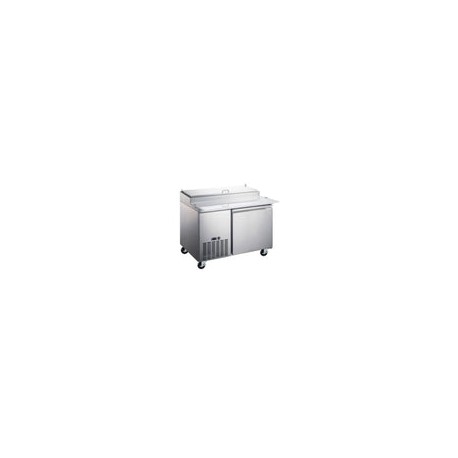 Mesa de preparación para pizzas 1 puerta MP-1P-SS-02