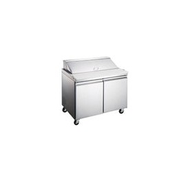 Mesa para ensaladas 2 Puertass ME-2P-SS-01