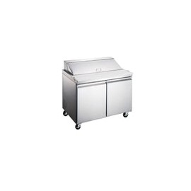 Mesa para ensaladas 2 Puertass ME-2P-SS-02
