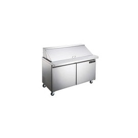 Mesa para ensaladas 2 Puertass ME-2P-SS-03