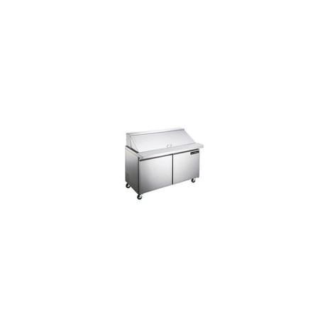 Mesa para ensaladas 2 Puertass ME-2P-SS-03