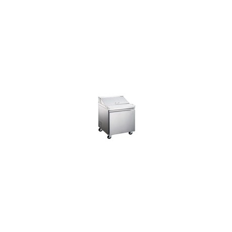 Mesa refrigerada MEGA TOP 1 puerta MEMT-1P-SS-01