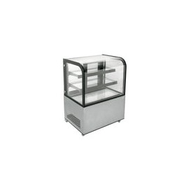 Migsa ARC-270Y Vitrina Exhibidora Refrigerada de Piso con Cristal Curvo