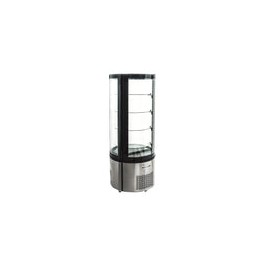 Migsa ARC-400R Refrigerador Exhibidor Vertical Circular 2 a 8 °C