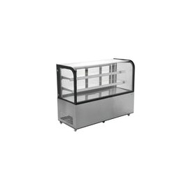 Migsa ARC-470Y Vitrina Exhibidora Refrigerada de Piso con Cristal Curvo