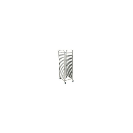 Migsa BN-T01 Carro Tipo Espiguero Sencillo para 18 Charolas 51 x 66 x 180 cm