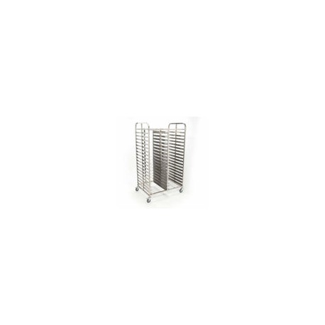 Migsa BN-T07 Carro Tipo Espiguero Doble para 36 Charolas 99 x 66 x 180 cm