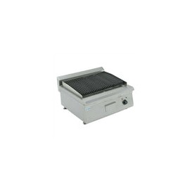 Migsa BN600-E606 Asador Electrico de Mesa de Acero Inoxidable 65 x 60 cm 220V