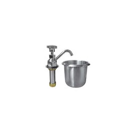 Migsa BX-002 Llave de Llenado de Acero Inoxidable con Deposito para Enjuague de Cucharas