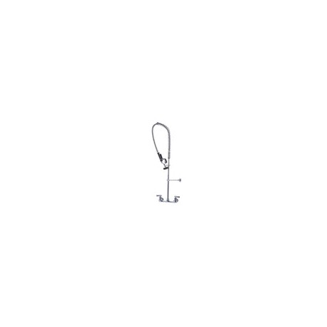 Migsa BXF-A6 Llave Mezcladora de Prelavado para Pared / Respaldo de Acero Inoxidable
