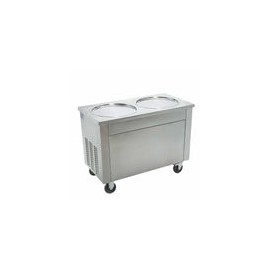 Migsa CB-900 Maquina de Helado Frito de 2 Tinas 28 a 35 Kilos por Hora 220V