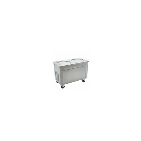 Migsa CB-900 Maquina de Helado Frito de 2 Tinas 28 a 35 Kilos por Hora 220V