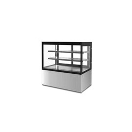 Migsa GN-1200R2 Vitrina Refrigerada Exhibidora de Cristal Recto 110v