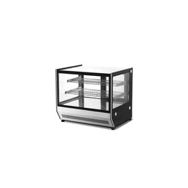 Migsa GN-1200RT Vitrina Refrigerada Exhibidora de Cristal Recto
