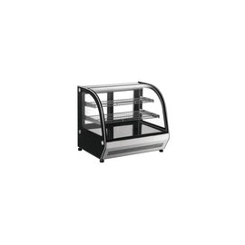Migsa GN-900CT Vitrina Exhibidora de Cristal Curvo