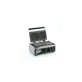 Migsa HSW-026 Wafflera Doble Electrica Forma de Flor 120V