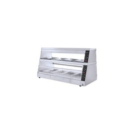 Migsa HW-6P Vitrina Caliente 2 Niveles 3000W