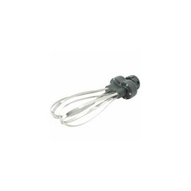 Migsa IBWHISK-250 Globo Doble con Aspas de Acero inoxidable para Batidoras de 16.5 cm