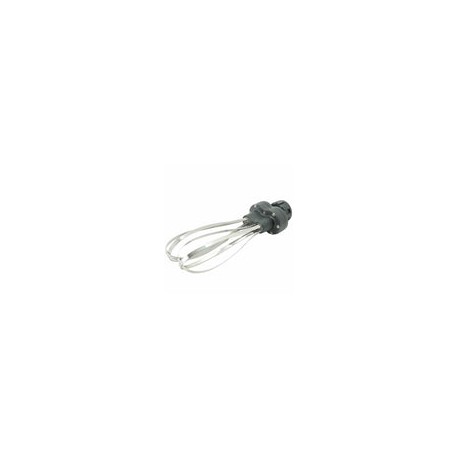 Migsa IBWHISK-250 Globo Doble con Aspas de Acero inoxidable para Batidoras de 16.5 cm