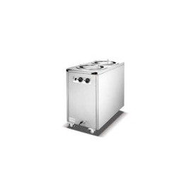 Migsa MCP-2 Calentador eléctrico de platos doble