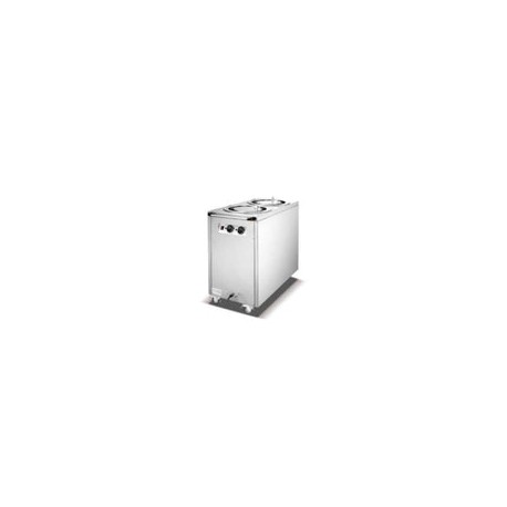 Migsa MCP-2 Calentador eléctrico de platos doble