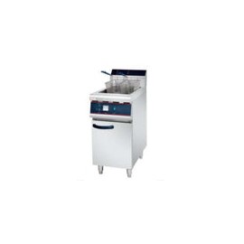 Migsa MEF-30 Freidora eléctrica de piso de 30 litros