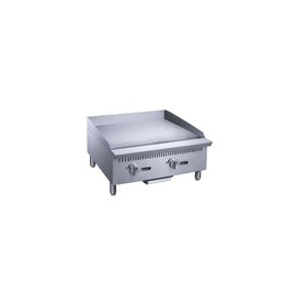 Migsa MGRG-24-MG Plancha Comercial a Gas 2 Quemadores