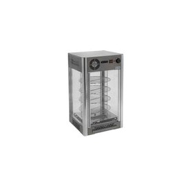 Migsa RTR-108L Exhibidor Calentador de Pizzas con Base Giratoria