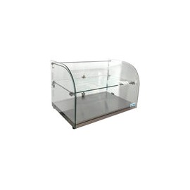 Migsa RTZ-45L Vitrina Exhibidora Neutra Cristal Curvo