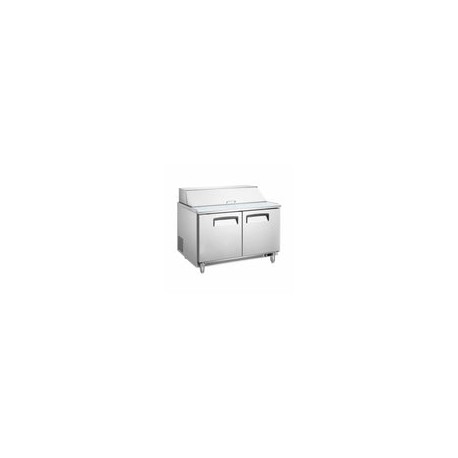 Migsa SCL-2 Mesa Fria para Ensaladas de 2 Puertass 340 lts
