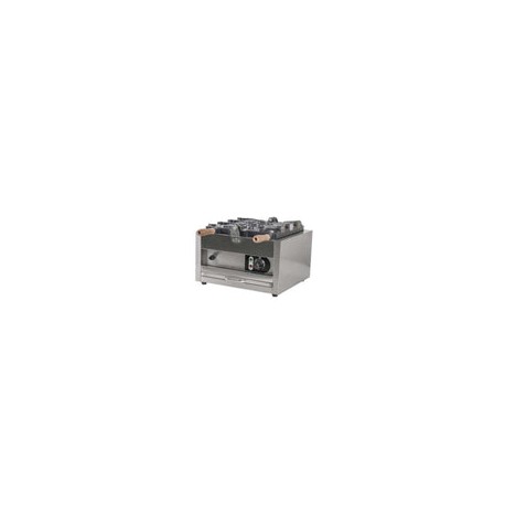 Migsa WTG-1 Wafflera en forma de taiyaky, forma cono para rellenar 3 piezas