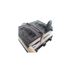Migsa WTM-1 Wafflera en forma de taiyaky, forma cono para rellenar 1 pieza
