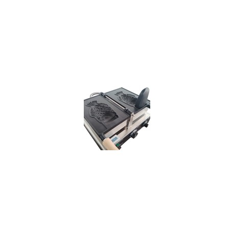 Migsa WTM-1 Wafflera en forma de taiyaky, forma cono para rellenar 1 pieza