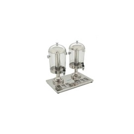 Migsa ZCF302B Despachador de Jugos y Bebidas de 2 Tanques 16 litros