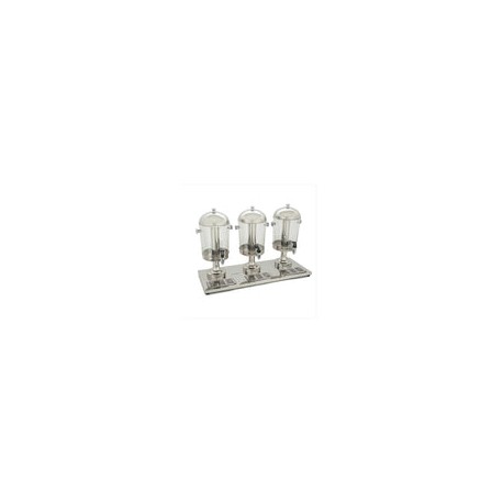 Migsa ZCF303B Despachador de Jugos y Bebidas de 3 Tanques 24 litros